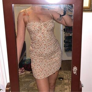 Reformation Spaghetti Strap Mini Dress